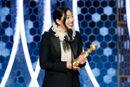 Awkwafina became the first Asian-American to win the Golden Globe for best actress.